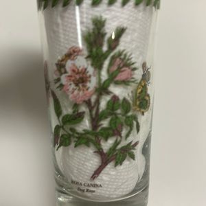 Portmeirion drinking glasses Rosa Canina Dog Rose